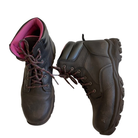 Brahama Women’s Size 8 steel toe Work boots - Picture 1 of 10